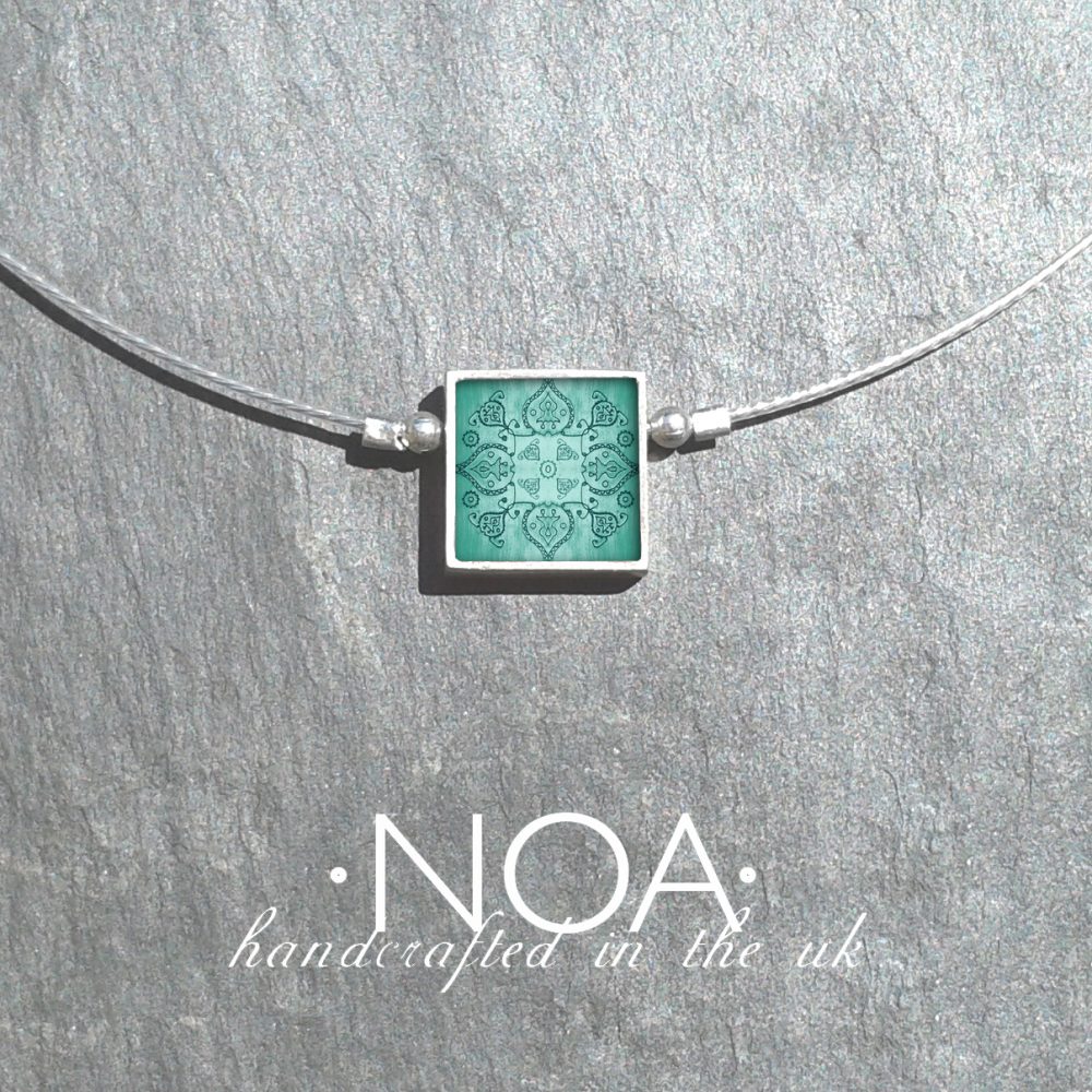 A101(12) Aquamarine Pattern