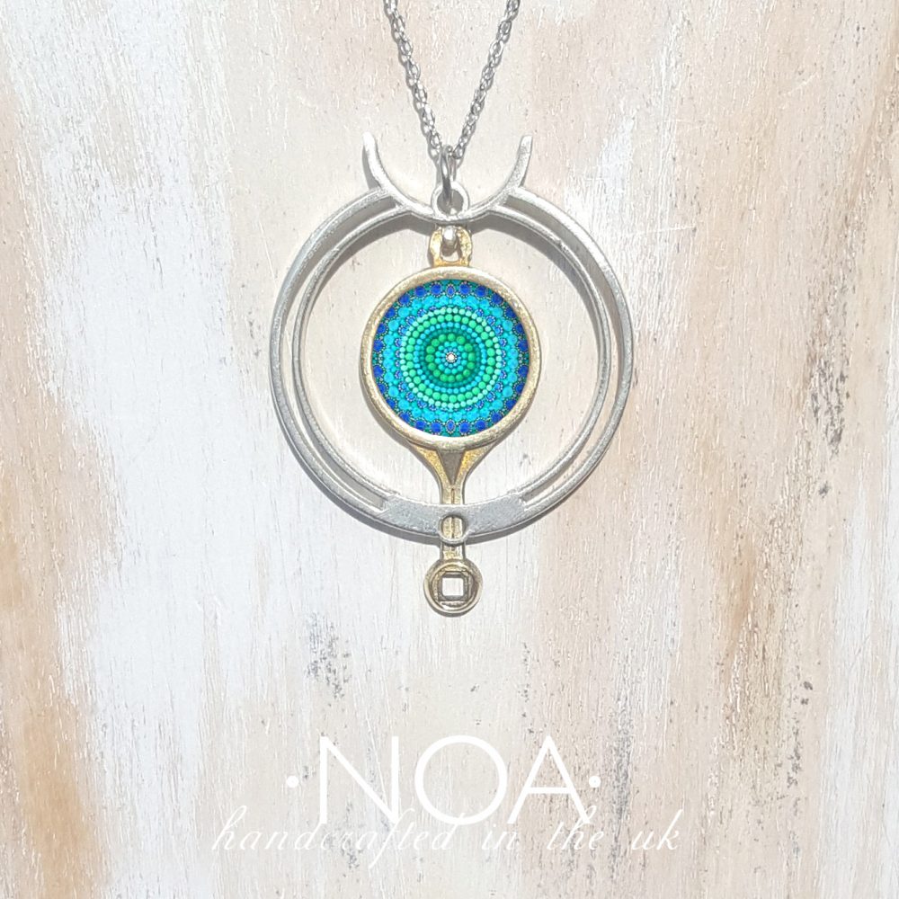 AB165(15) Turquoise Mandala