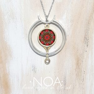 AB165(4) Red Flower