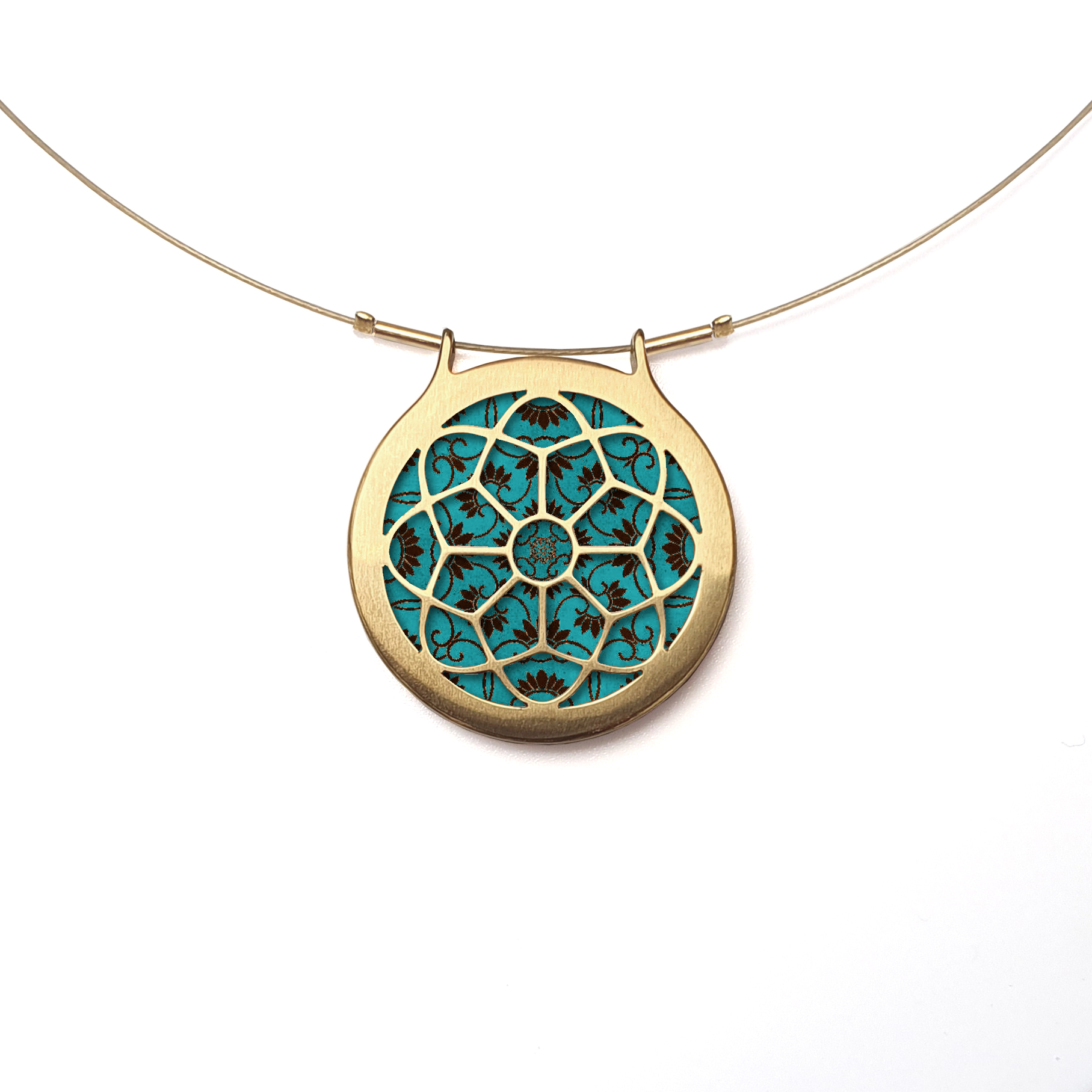 B147 (2) Turquoise & Black