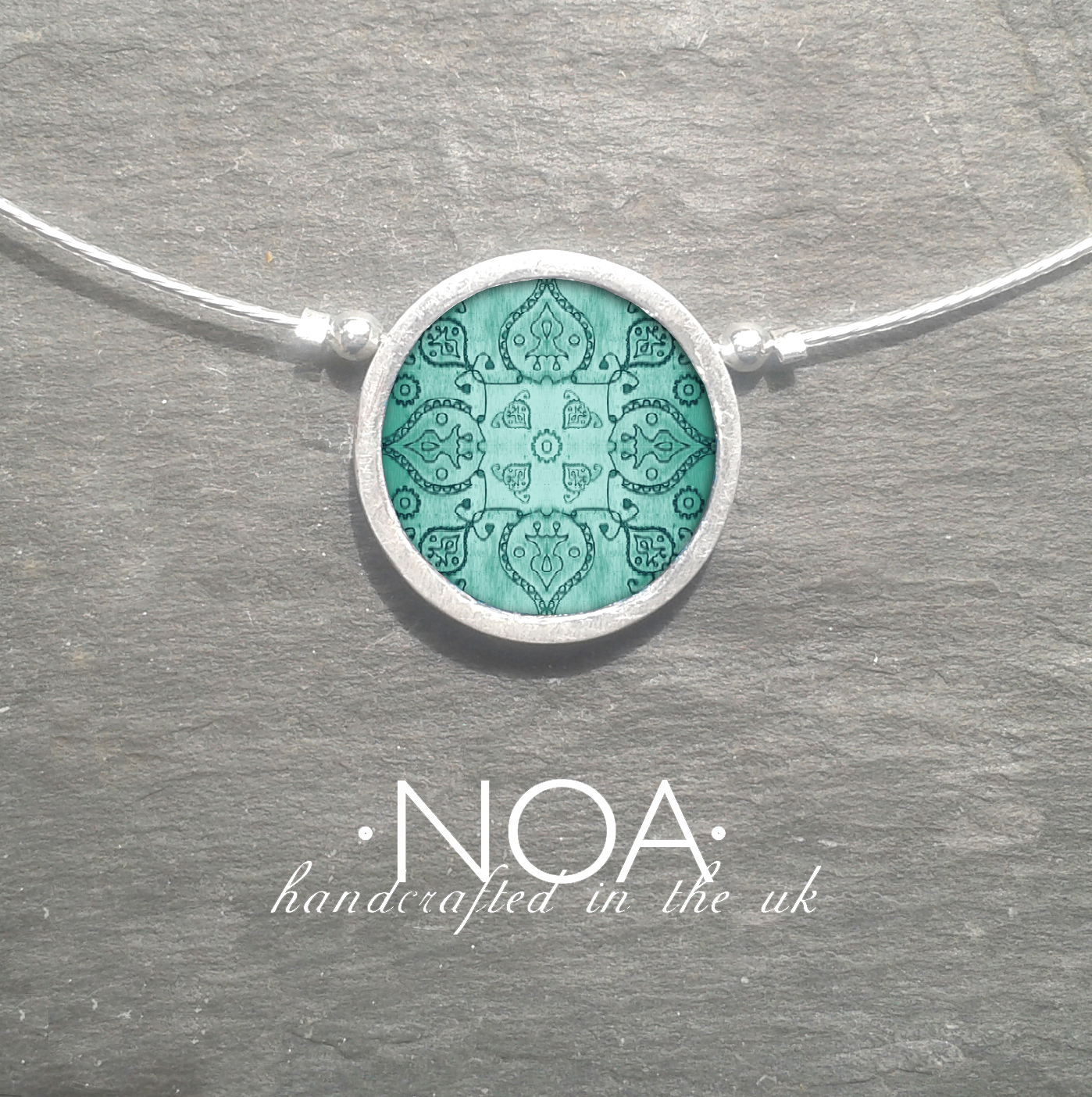 A102 (12) Aquamarine Pattern
