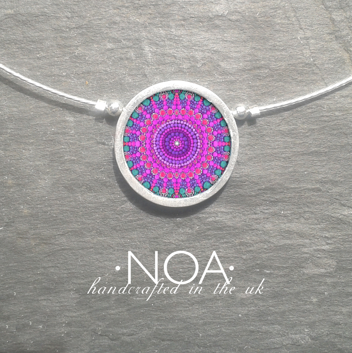 A102 (23) Purple Mandala
