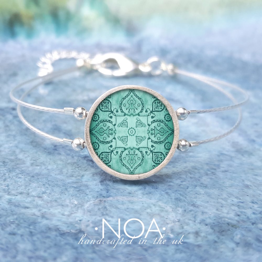 A151 (12) Aquamarine Pattern