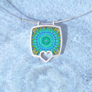 A159 (9) Green Mandala
