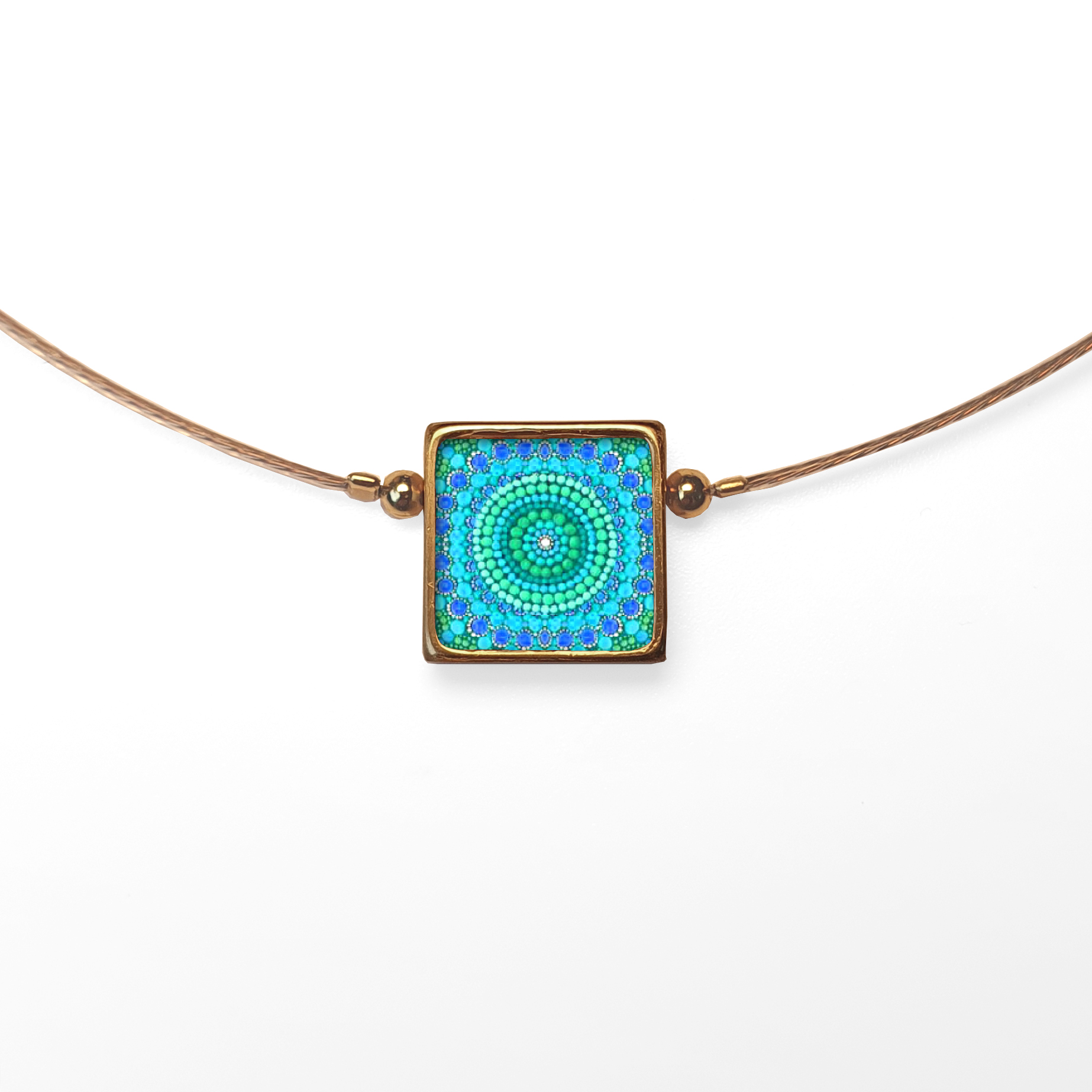 B101 (17) Turquoise Mandala