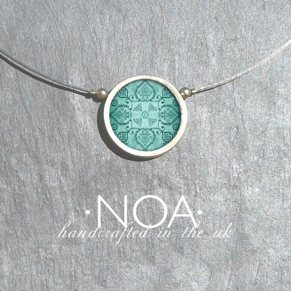 B102 (12) Aquamarine Pattern