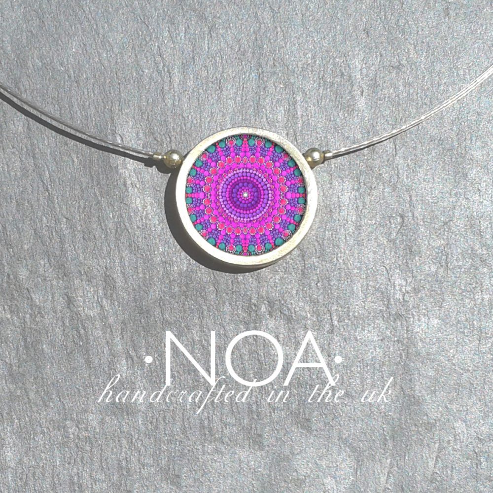 B102 (23) Purple Mandala