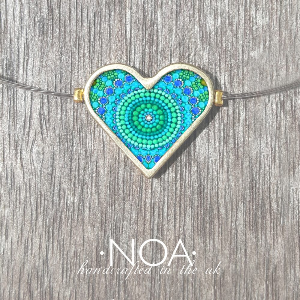 B104 (15) Turquoise Mandala