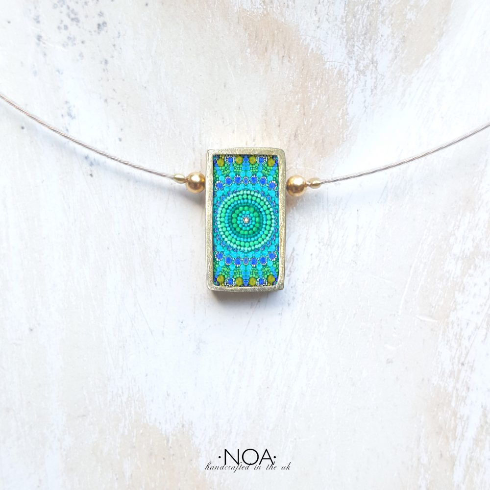 B108 (17) Turquoise Mandala