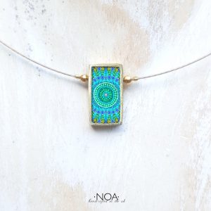 B108 (17) Turquoise Mandala