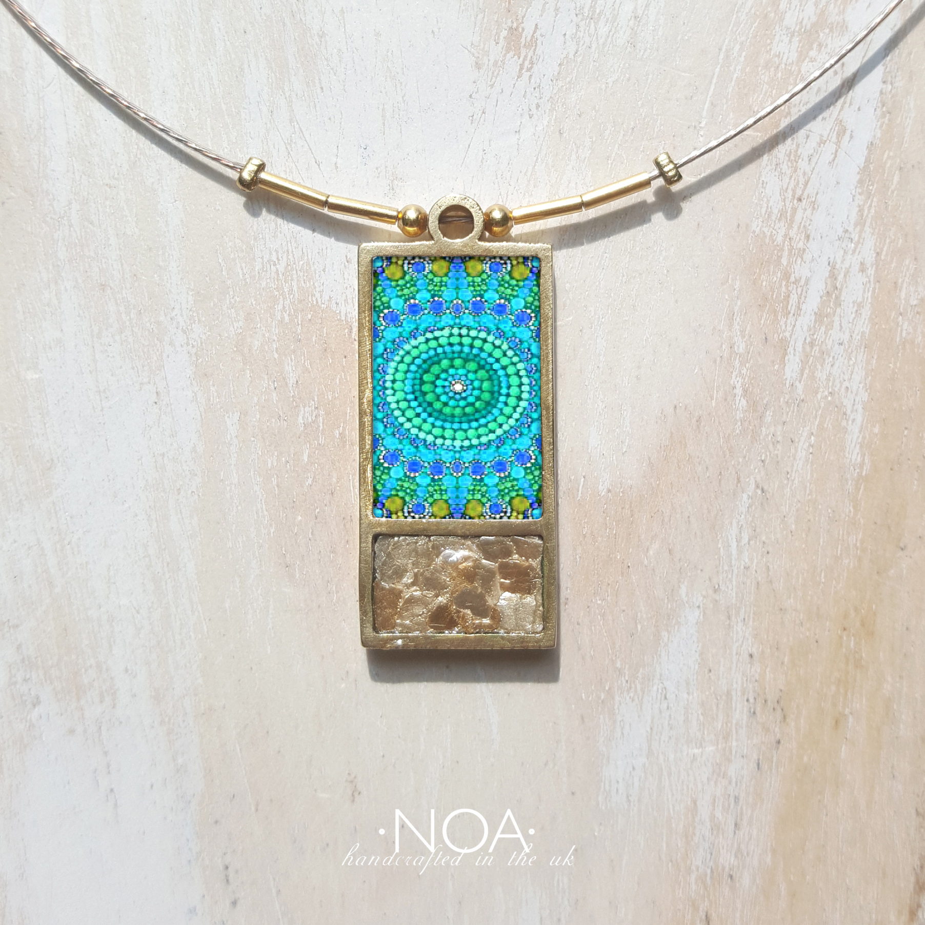 B121 (14) Green Mandala