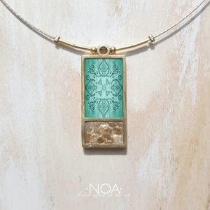 B121 (5) Aquamarine Pattern