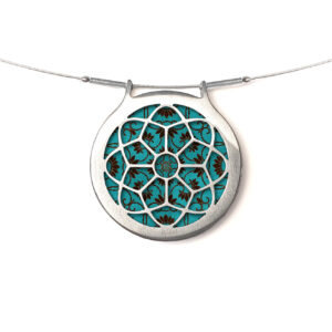 A147 (2) Turquoise & Black