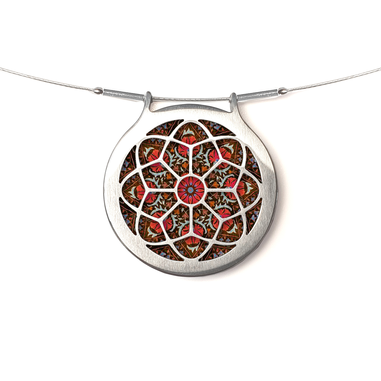 A147 (9) Red Flower