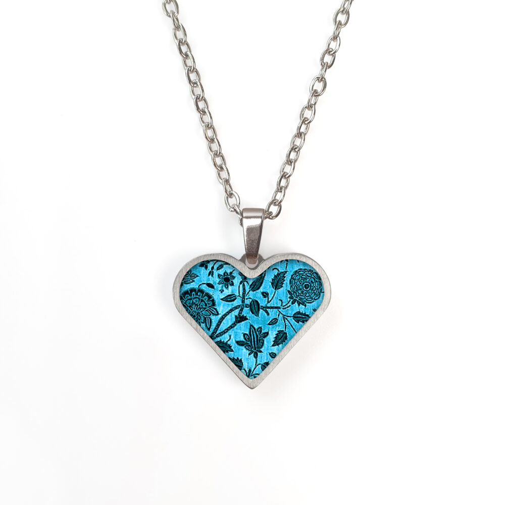 A169 (44) Tapestry Turquoise & Black