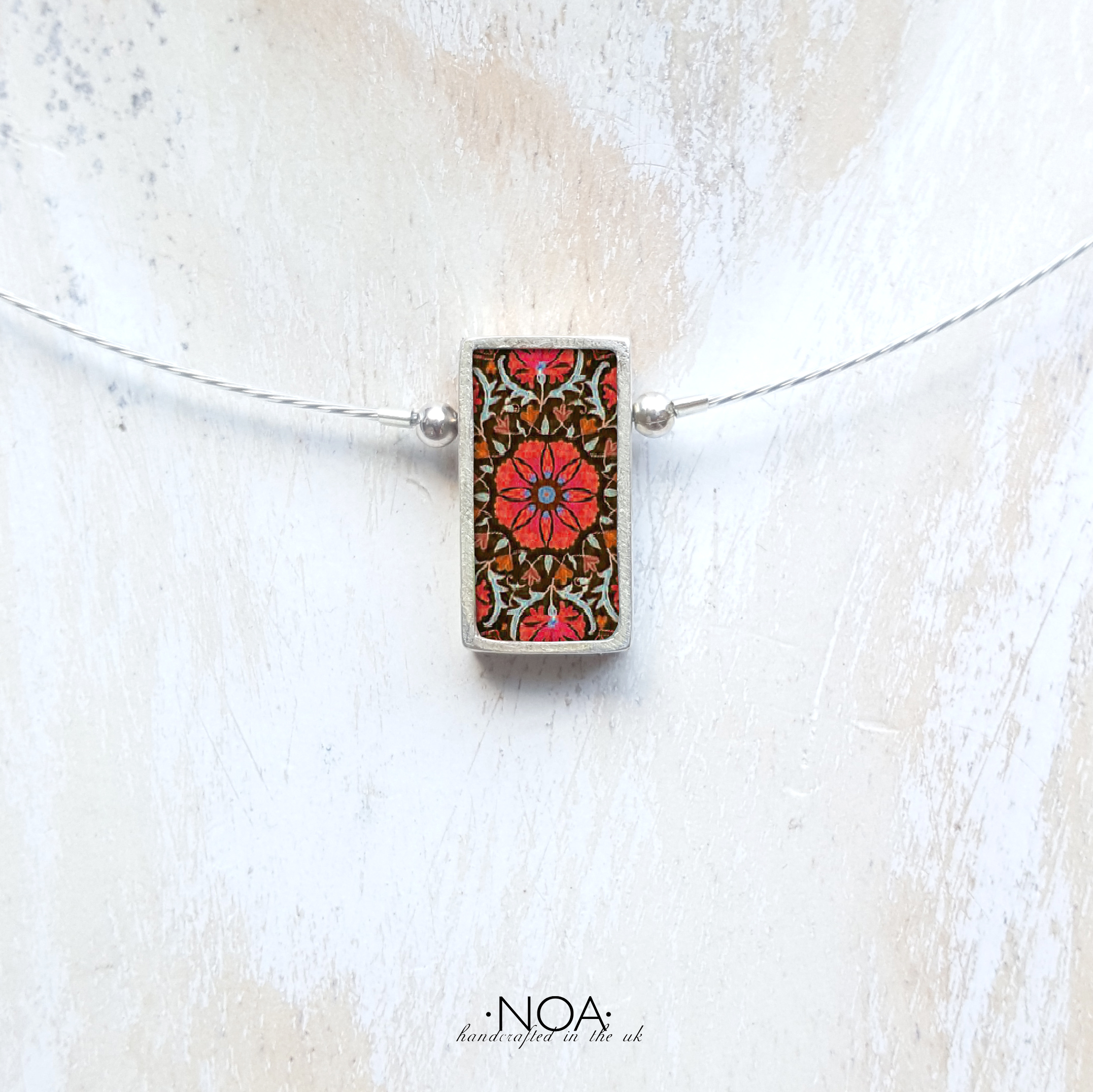 A108 (6) Red Flower