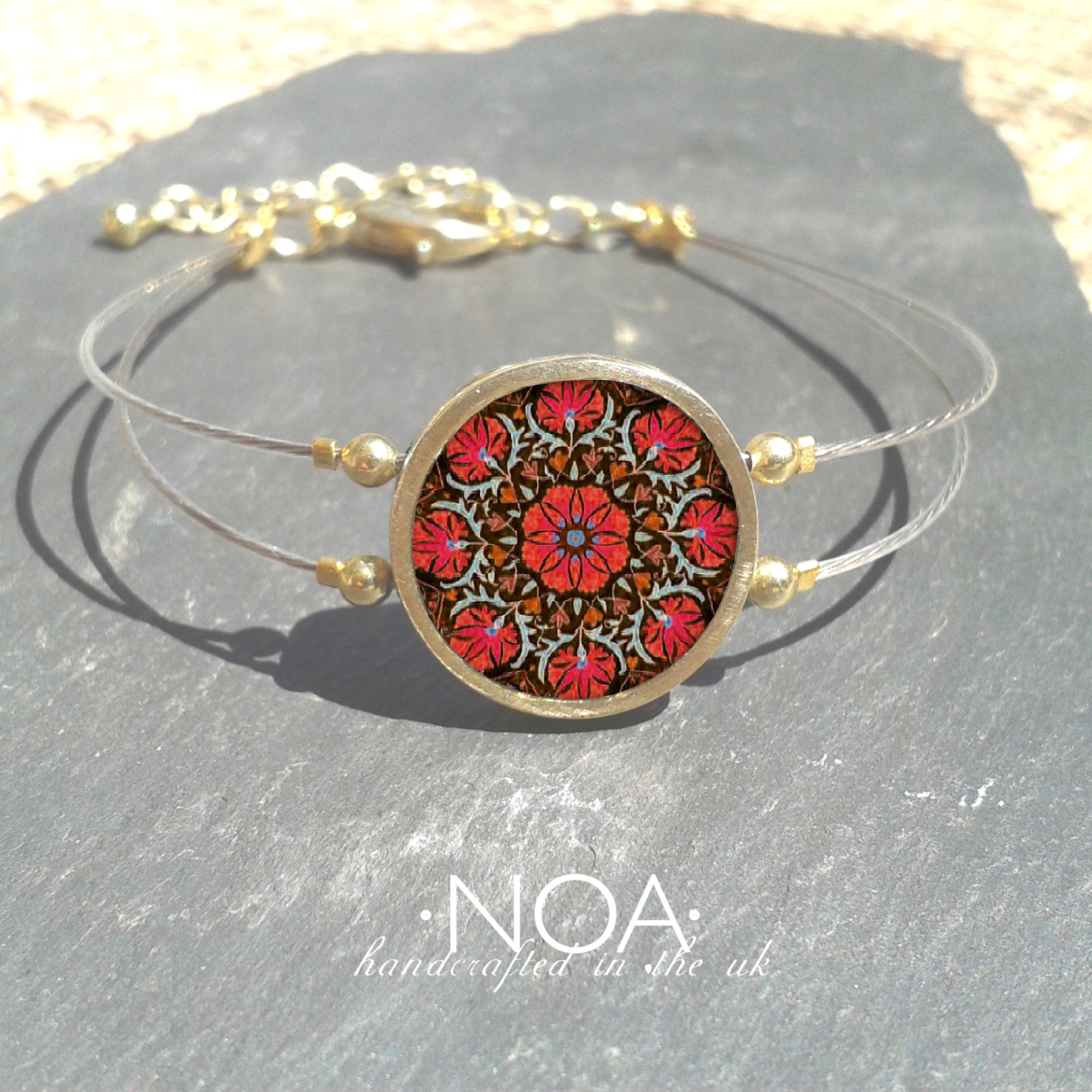 B151 (9) Red Flower