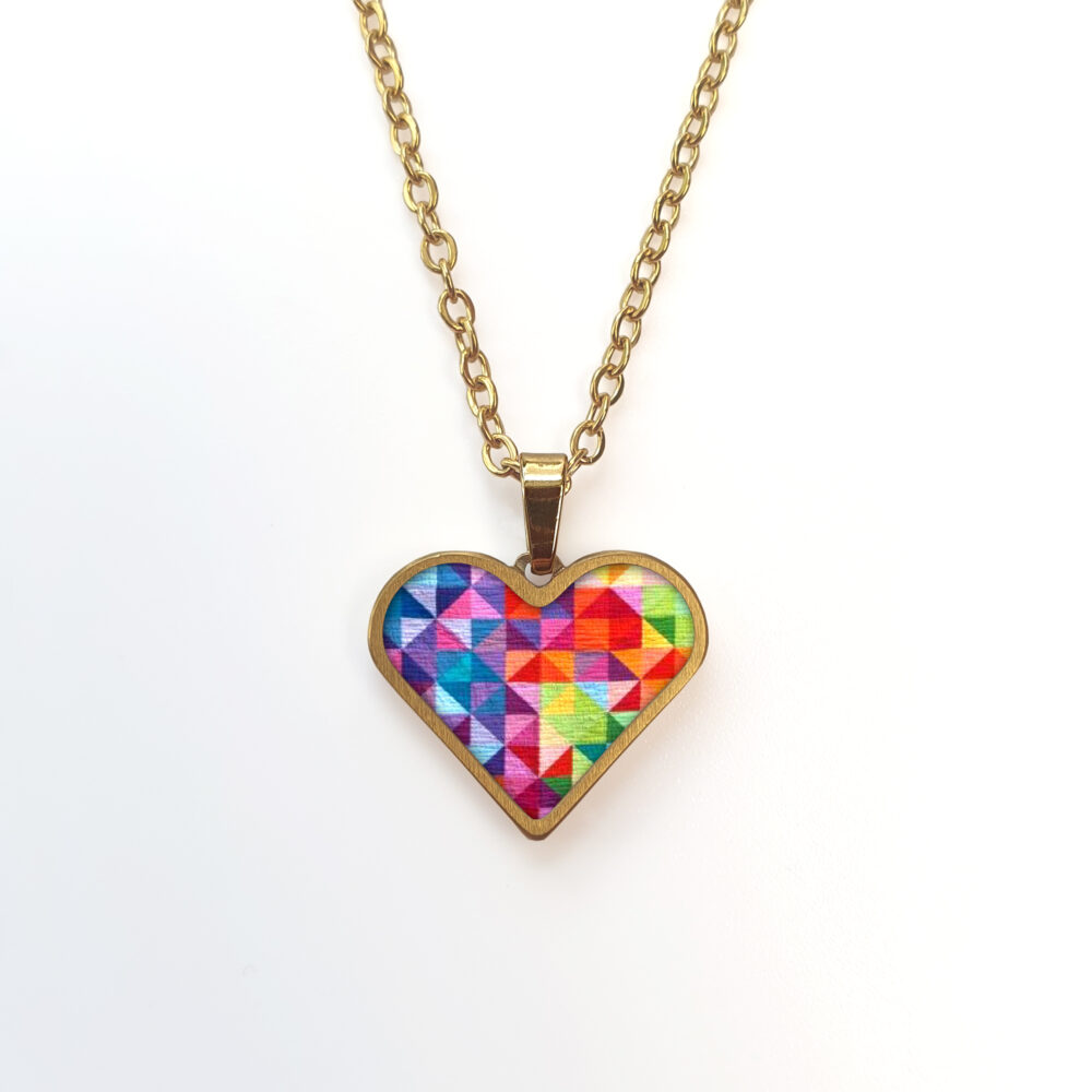 B169 (18) Colourful Patchwork