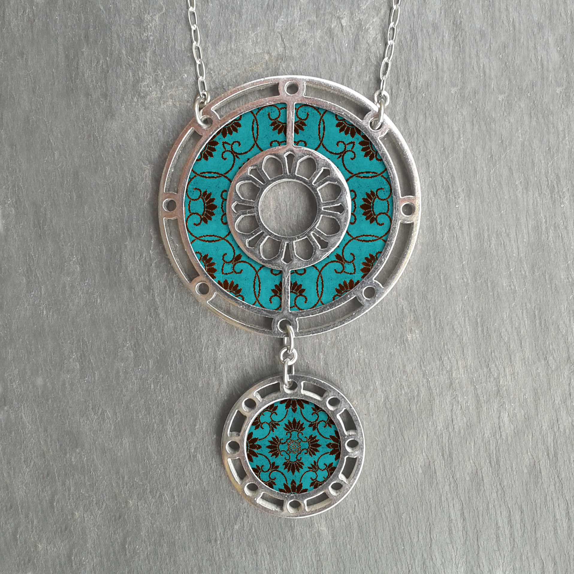 ST310 (3) Turquoise & Black