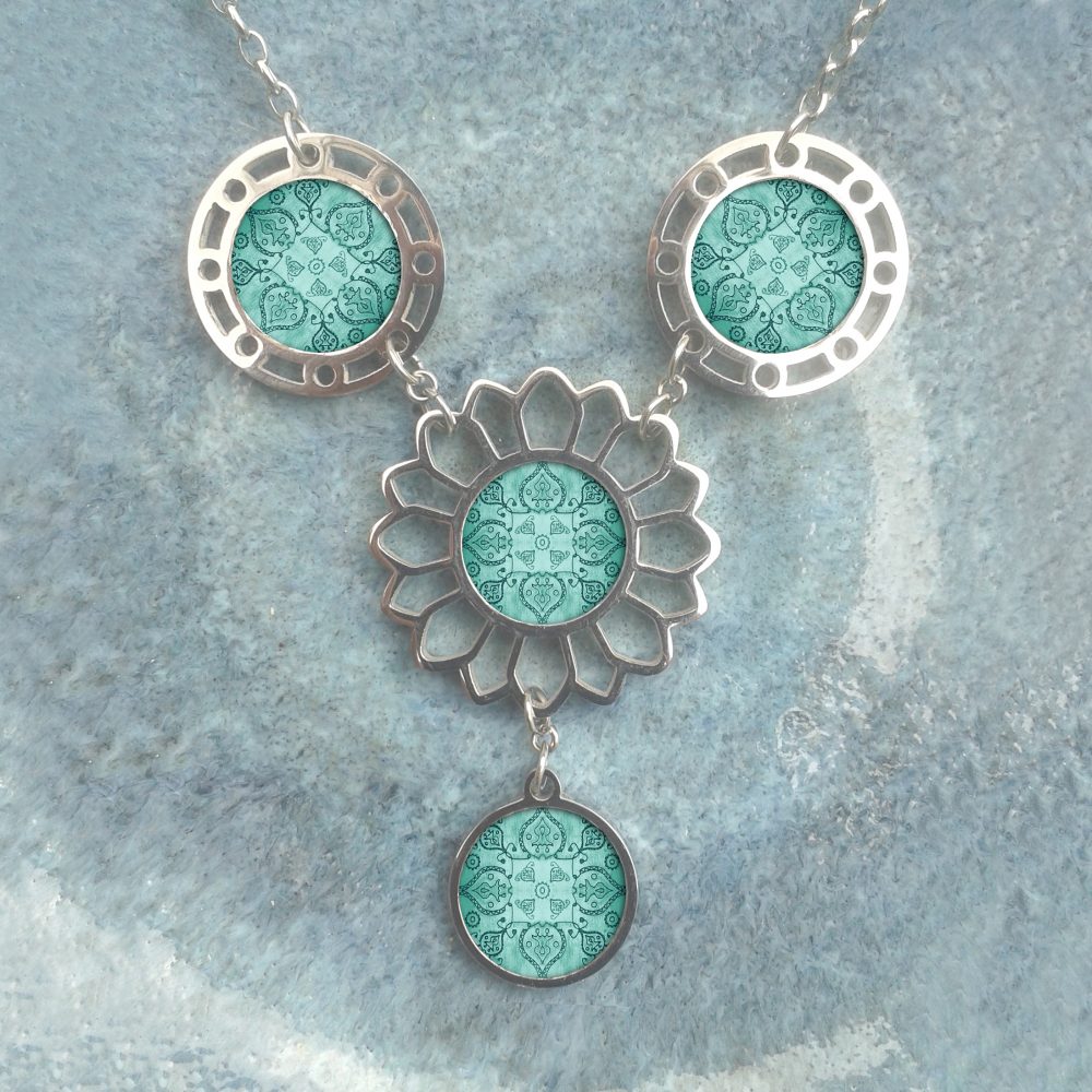 ST324 (4) Aquamarine Pattern