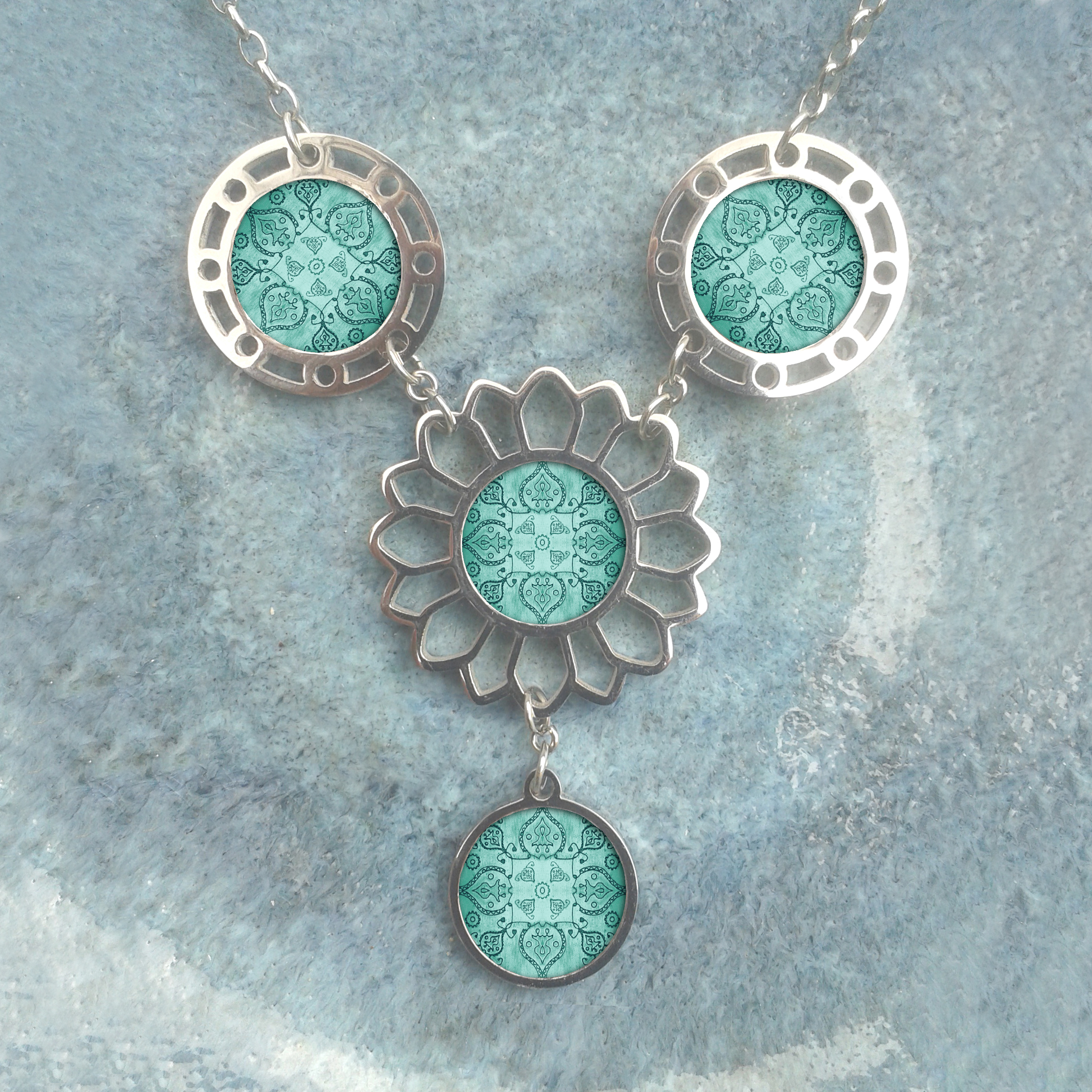 ST324 (4) Aquamarine Pattern