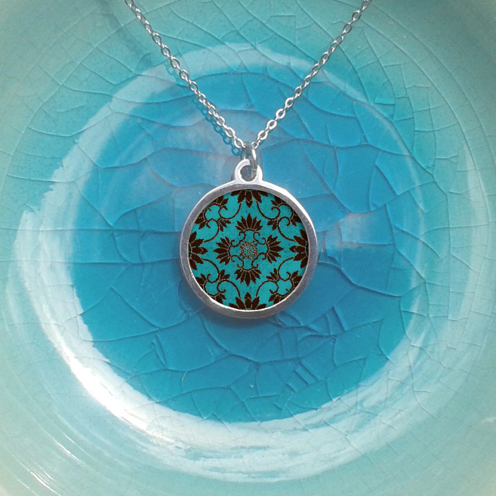 ST313 (11) Turquoise & Black