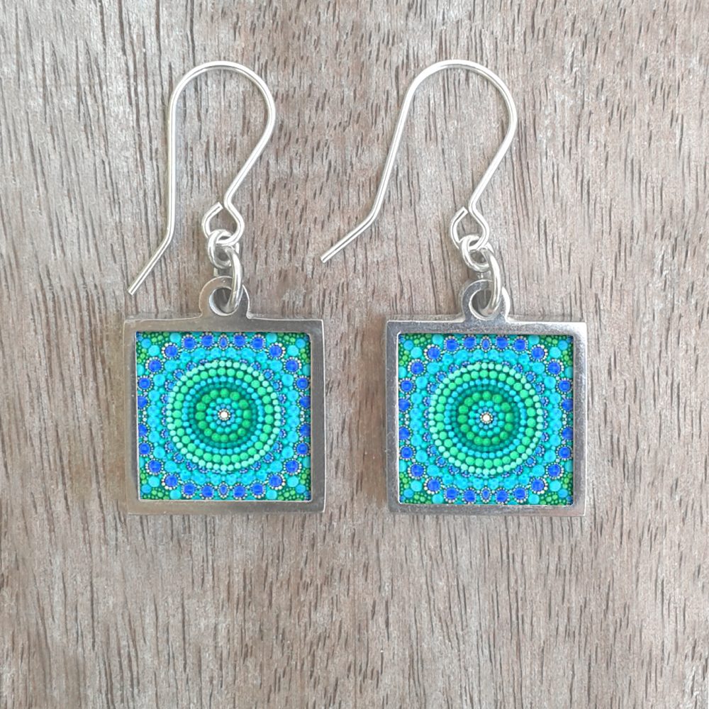 STE314 (23) Turquoise Mandala
