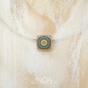 S101 (18) Orange Flower Mosaic (2)