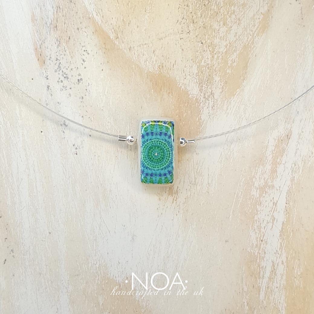 S108 (13) Turquoise Mandala