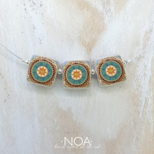 S124 (18) Orange Flower Mosaic (2)