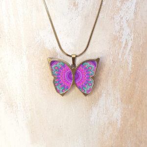 B133 (10) Purple Mandala