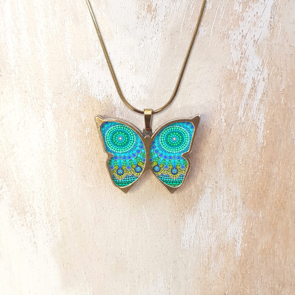B133 (11) Turquoise Mandala
