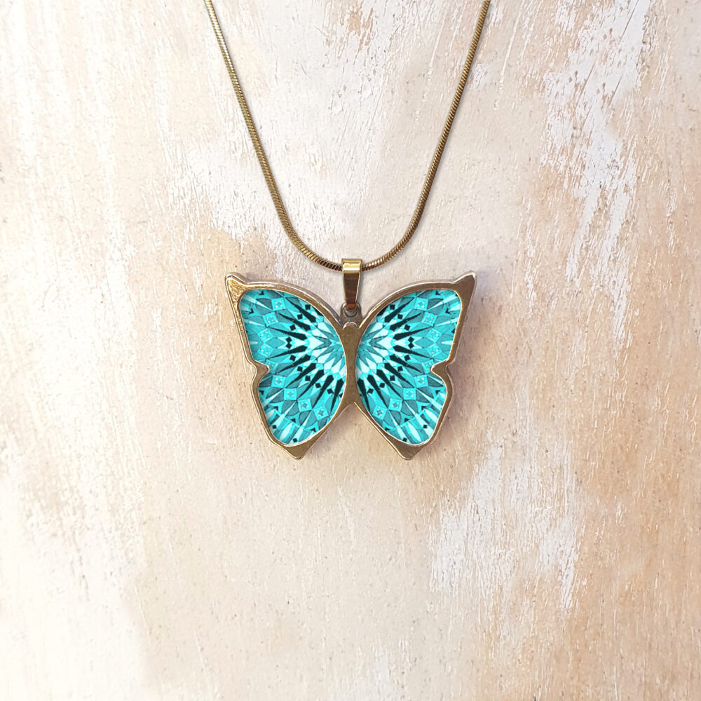 B133 (21) Turquoise Mosaic
