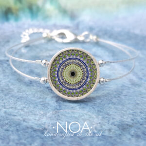 A151 (50) Blue & Green Mandala