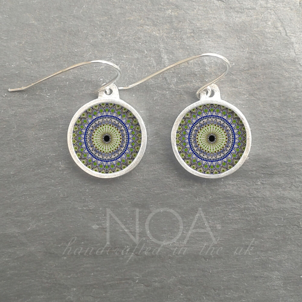 AE150 (50) Blue & Green Mandala