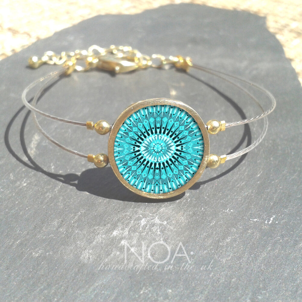 B151 (39) Turquoise Mosaic