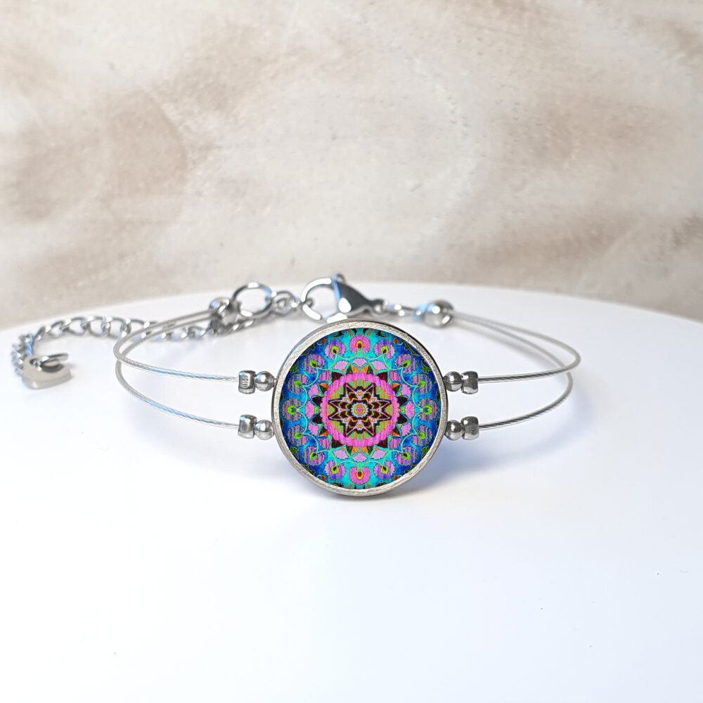 A151 (69) Pink and Blue Suzani