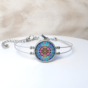 A151 (69) Pink and Blue Suzani