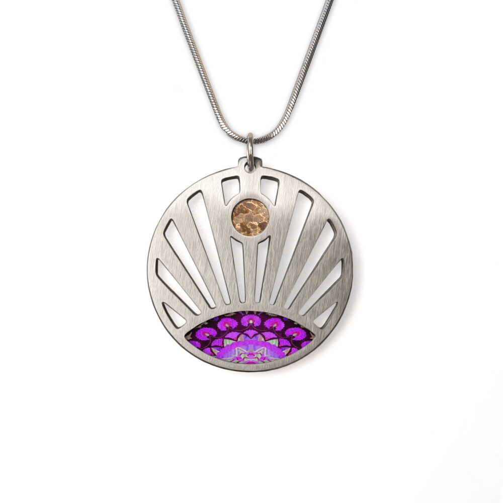 L175(15) Purple Suzani